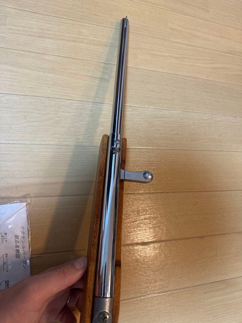 ナカヤ　シルバーガン　コルク銃