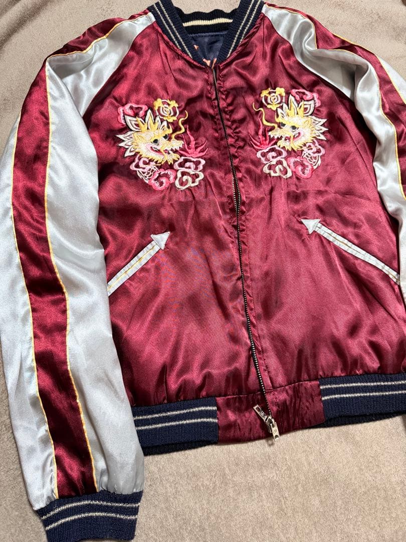 ２面用 テーラー東洋 USA hawaii 龍日本限定 スカジャン unisex