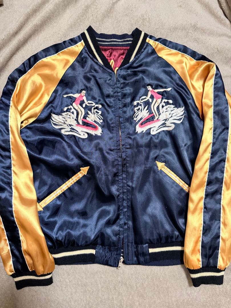 ２面用 テーラー東洋 USA hawaii 龍日本限定 スカジャン unisex