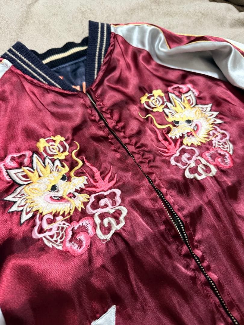 ２面用 テーラー東洋 USA hawaii 龍日本限定 スカジャン unisex