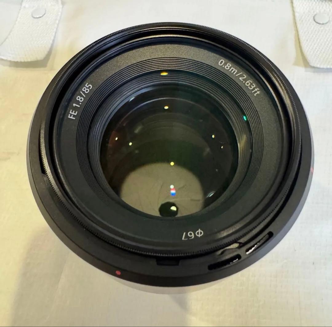 SONY FE85mm f1.8 おまけレンズフィルター付き SEL85F18