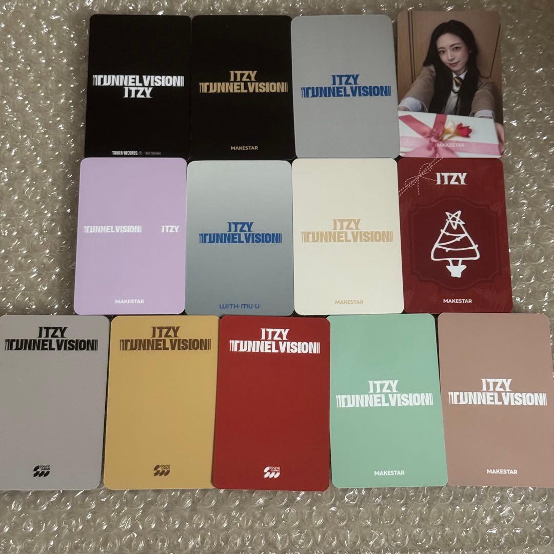 ITZY TUNNELVISION 対面 ヨントン トレカ ユナ