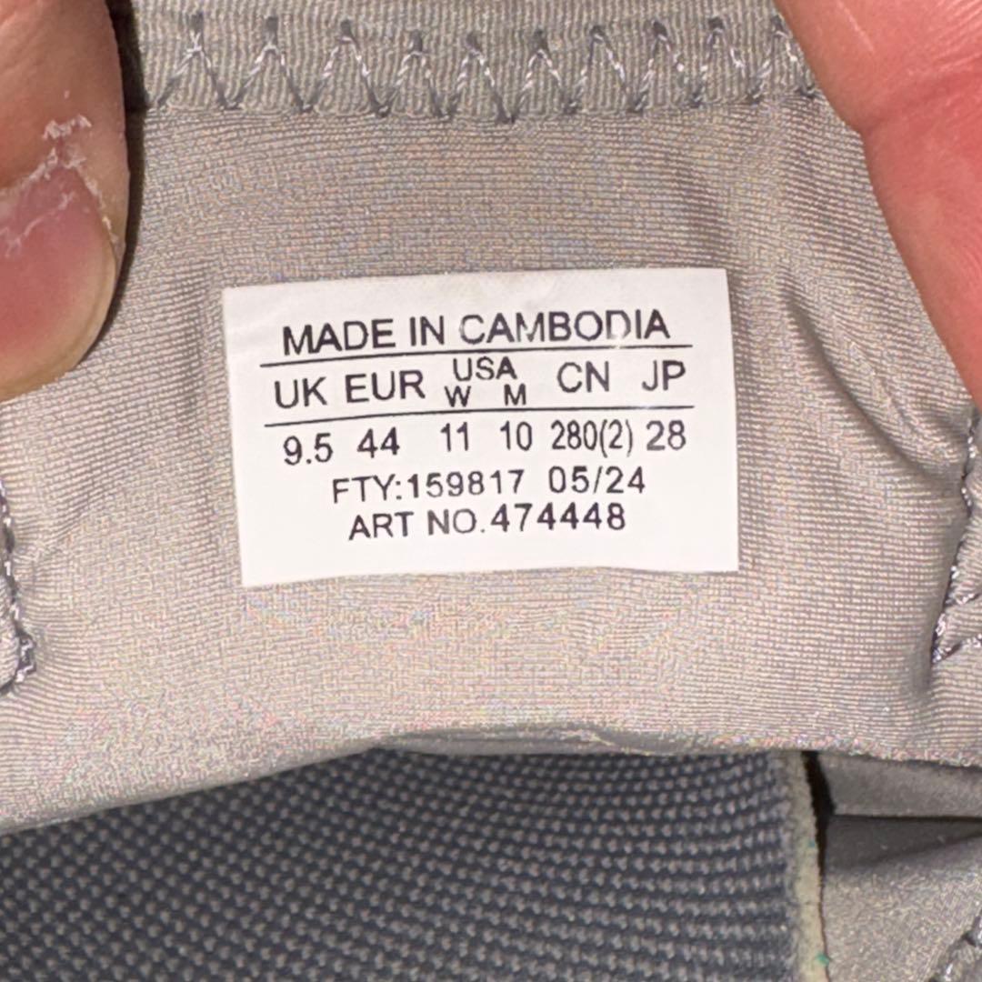 靴 salomon xt-6 ghost gray 28cm