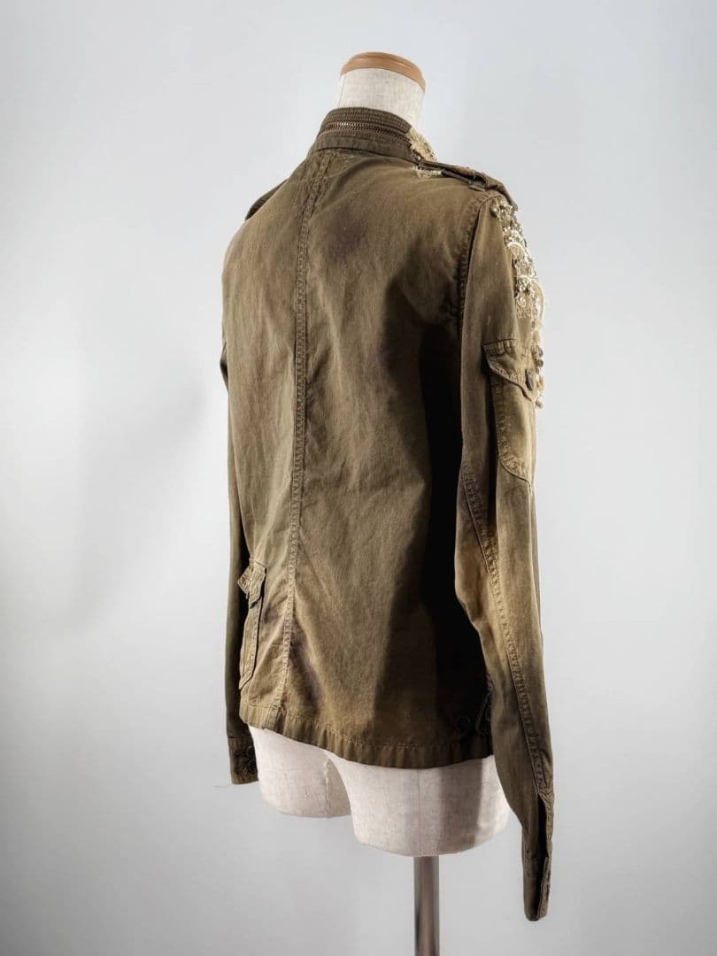 【新品未使用】シェアスピリット sharesprit 装飾ミリタリージャケット