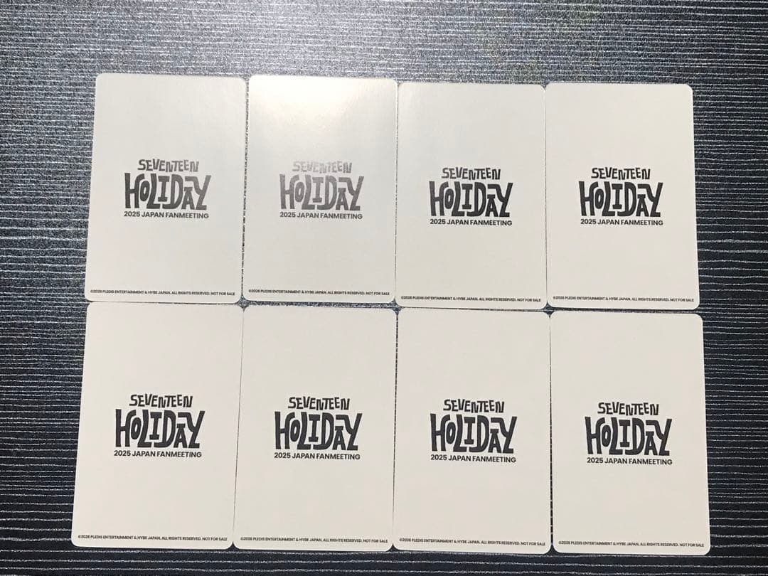 SEVENTEEN HOLIDAY トレカ 16枚セット