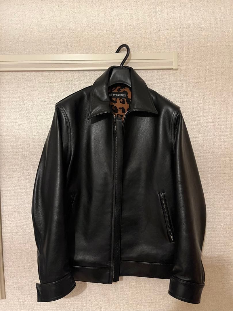 ワコマリア　レザージャケット　Sサイズ