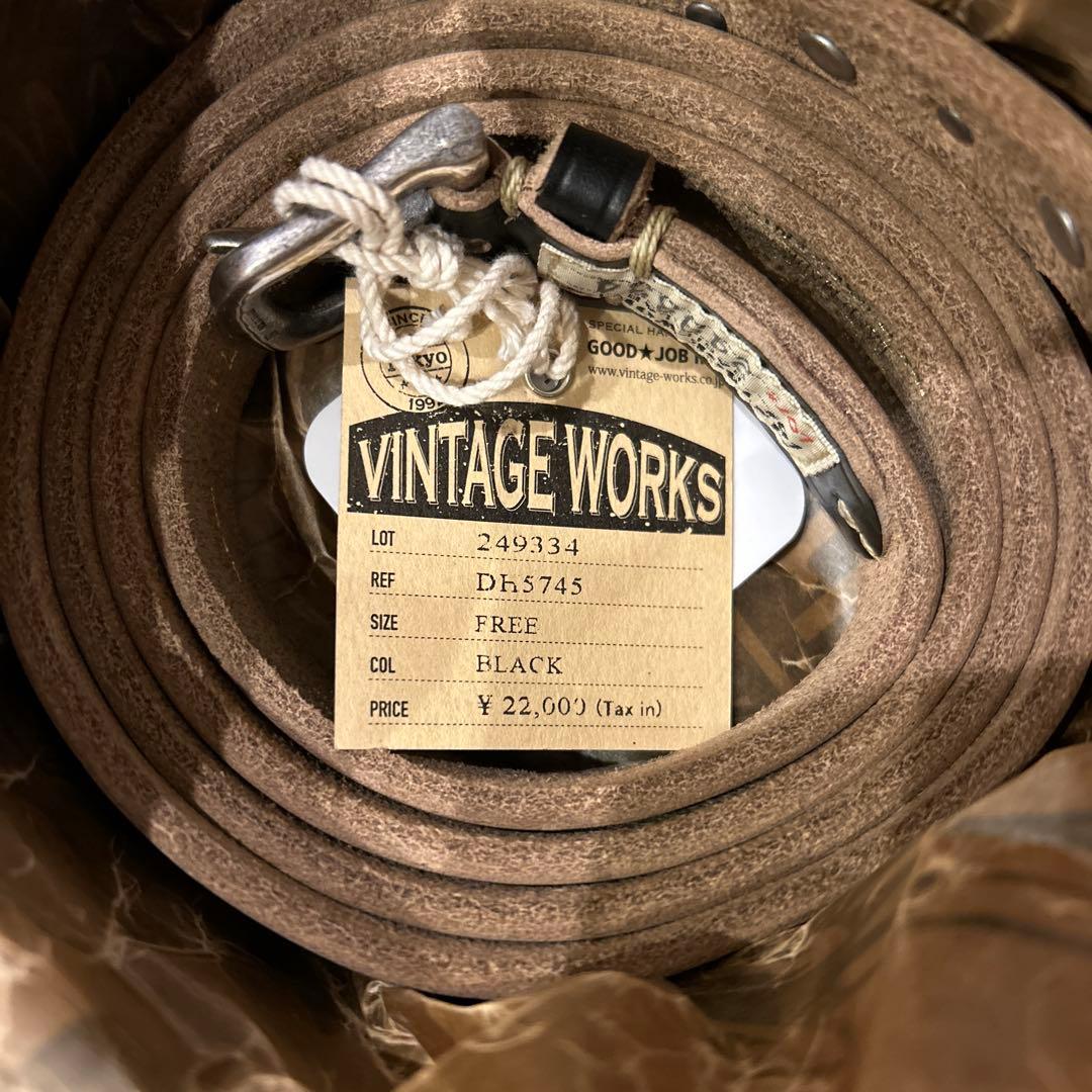 新品　VINTAGE WORKS DH5745 BLACK　ヴィンテージワークス