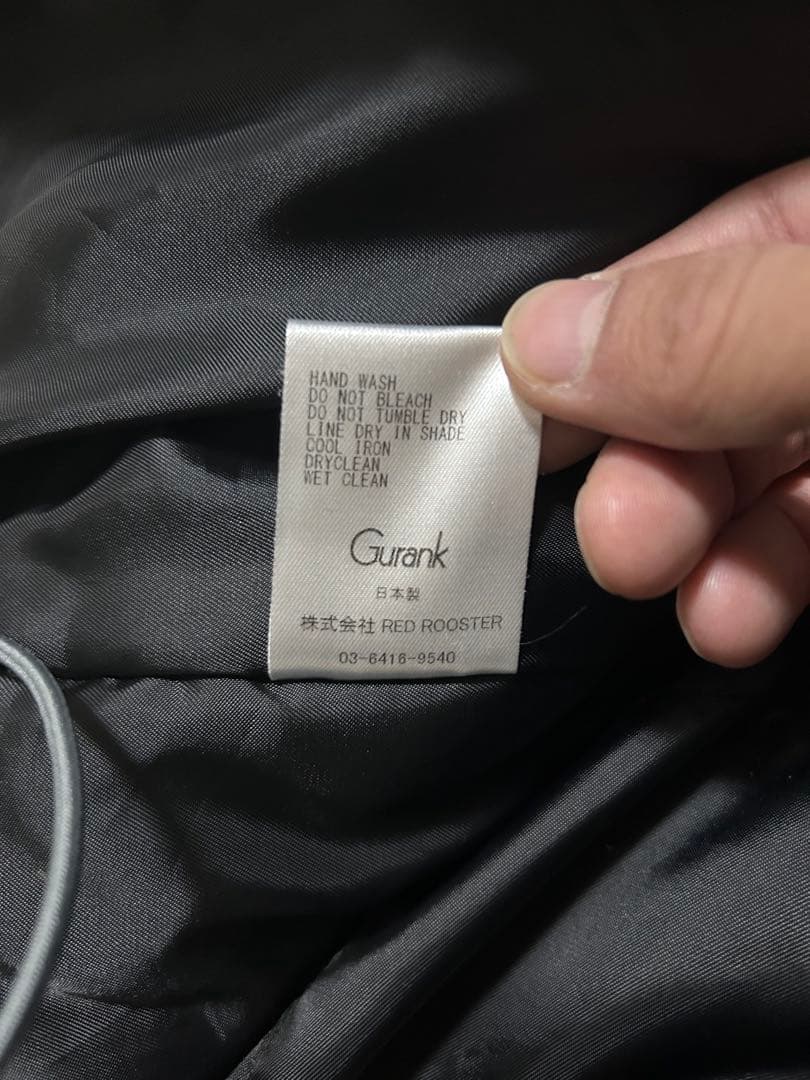 GURANK グランク　Padded mountain parka