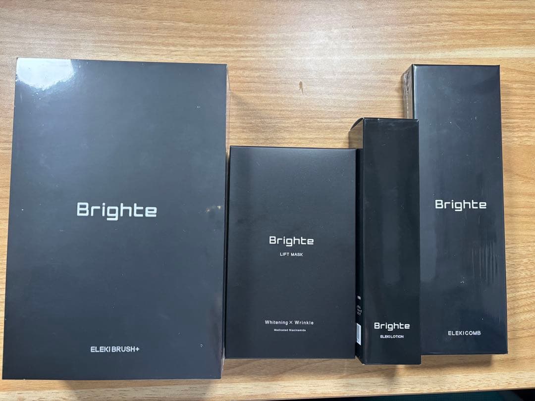 ゆ*様 ブライト エレキブラシプラス＋エレキコーム＋マスクシート＋ローション