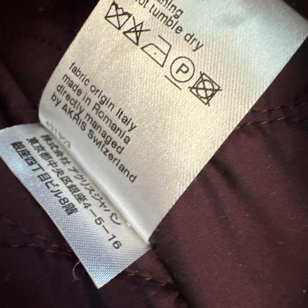 【連休限定価格】AKRIS PUNTO フード付き✨中綿コート✨ピンクカラー