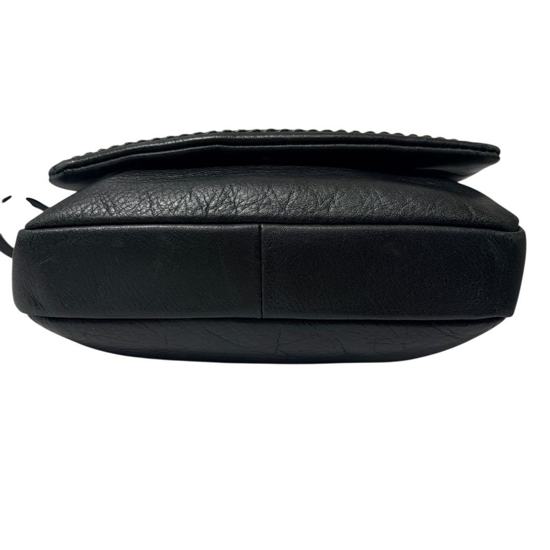 土屋鞄 プロータ ショルダーバッグ オールレザー ブラック