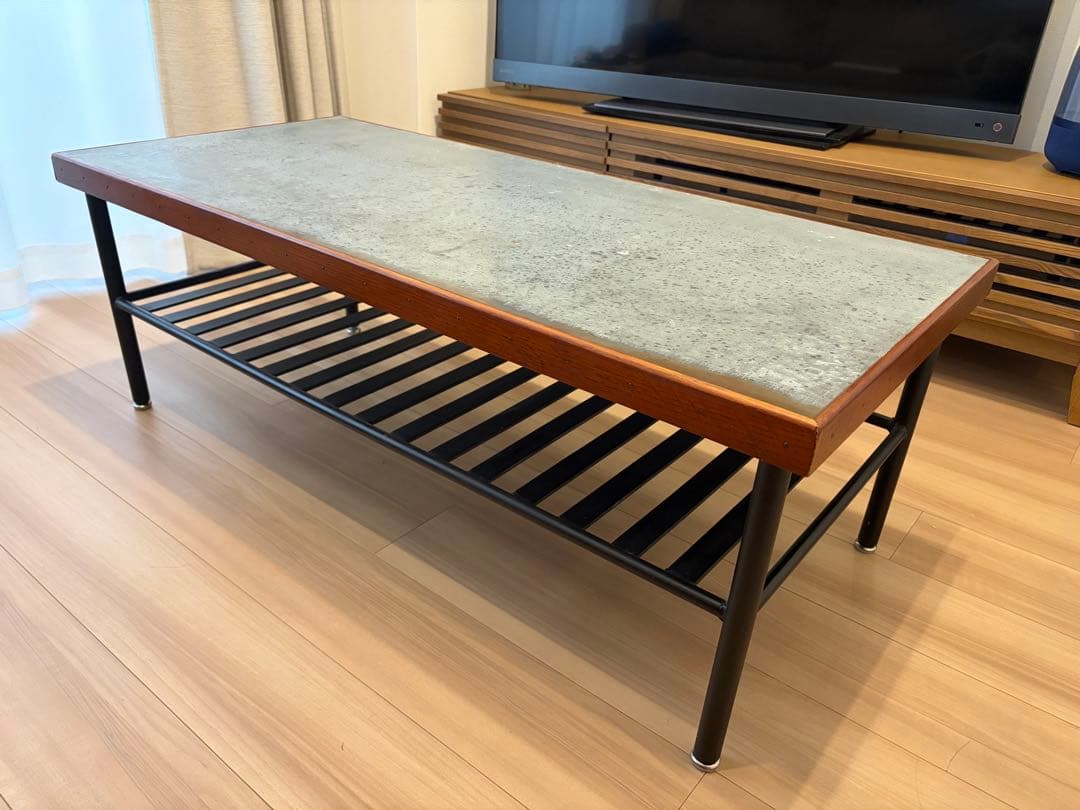 センターテーブル・ローテーブル Knot antiques STEEL COFFEE TABLE