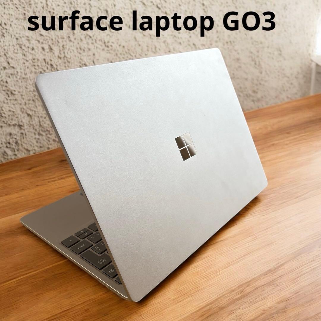 【美品♪】Microsoft Surface Laptop Go3 オフィス搭載
