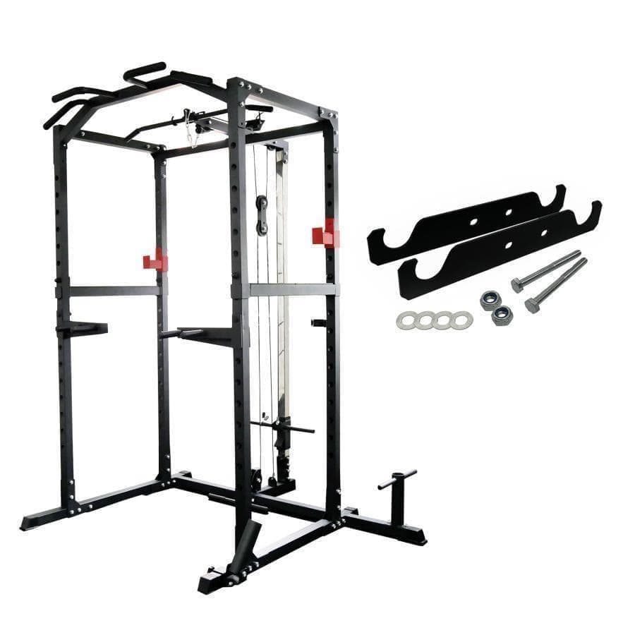 ダンベル積載金具付属2190 マルチパワーラック12段階 調節可能自宅家庭用