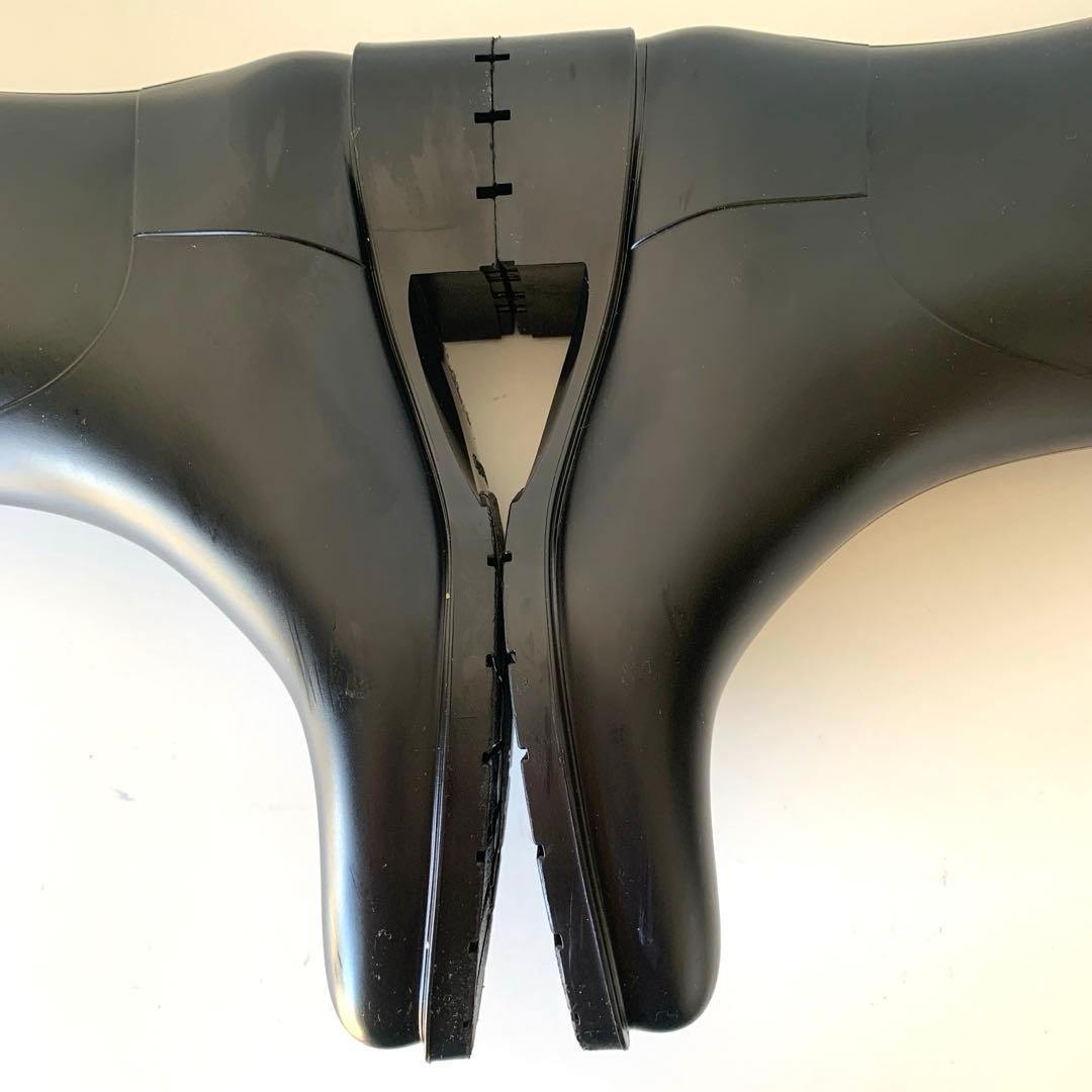 [美品]レインブーツ　FABIO RUSCONI [38] レザー　イタリア製
