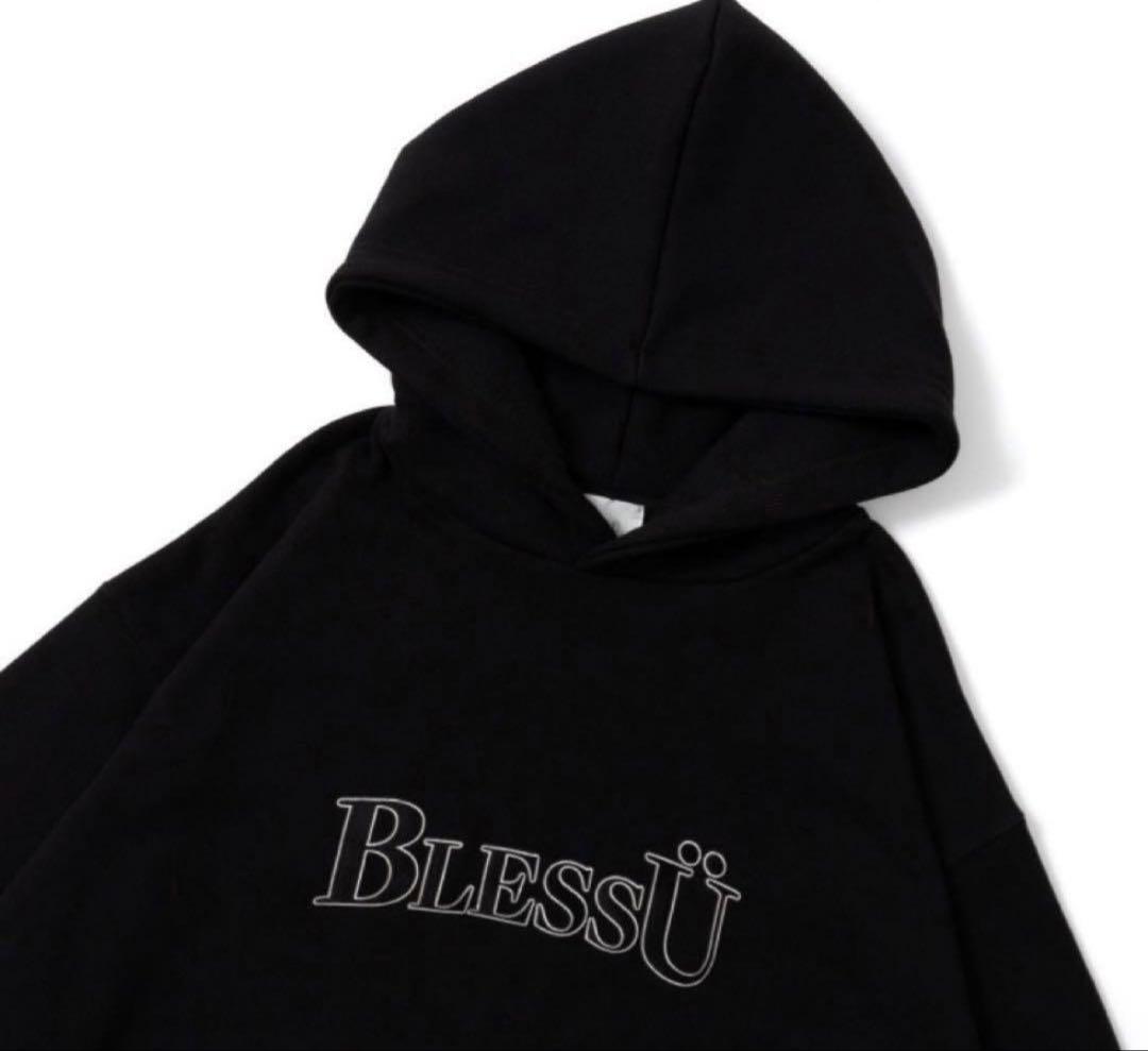 ブレスユー blessu パーカー ブラック Lサイズ