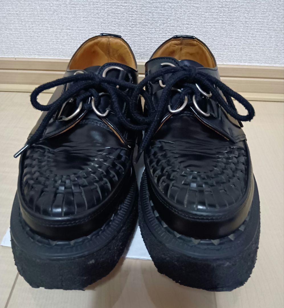 カ*コ様 E COX　ラバーソール　BLACK　UK４