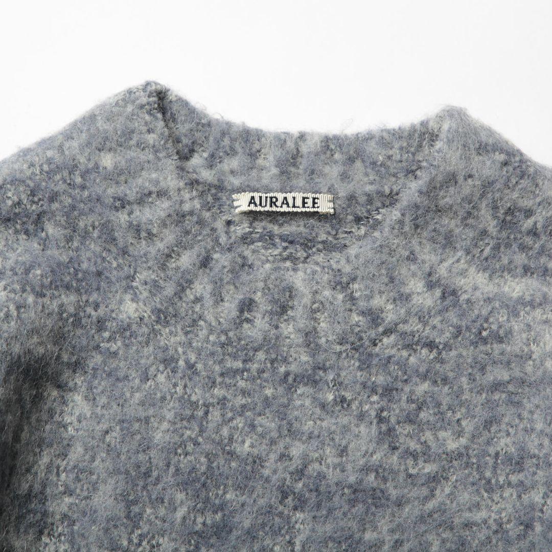 トップス AURALEE WOOL ALPACA FELT KNIT