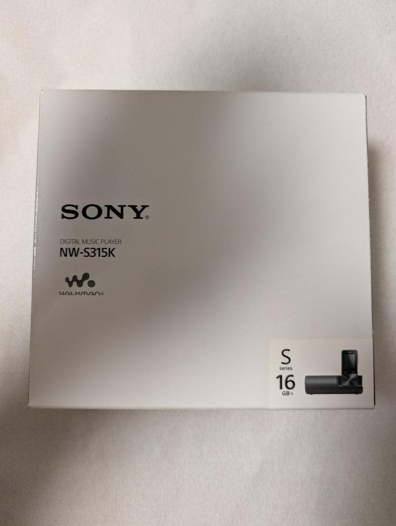 SONYソニーウォークマンNW-S315Kブラック