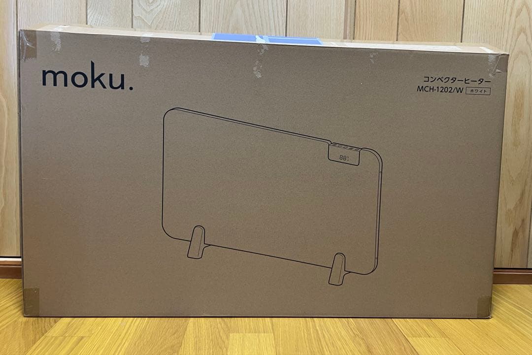 moku. コンベクターヒーター ここぽか MCH1202W(1200W)
