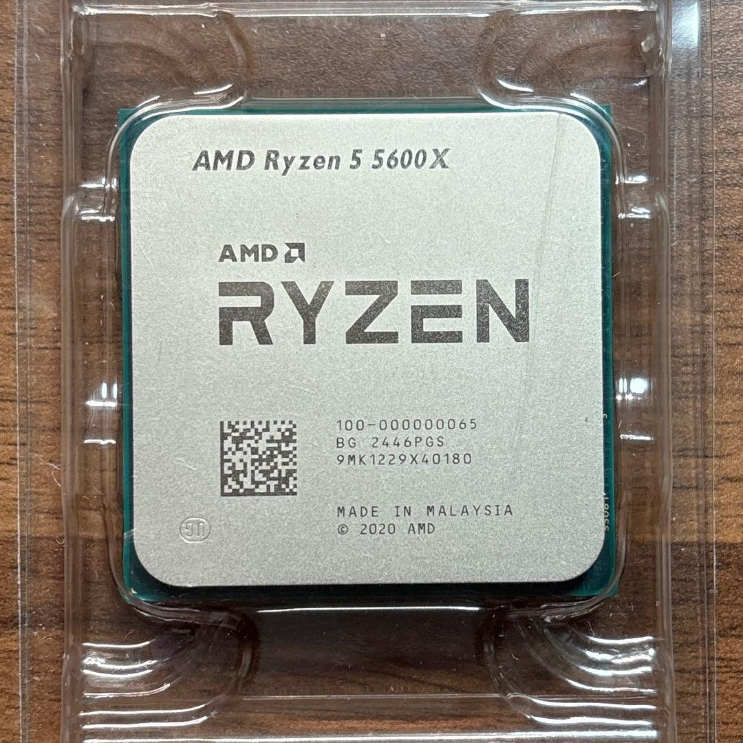 【新品未使用】Ryzen5 5600X 動作保証　 返品対応有り！