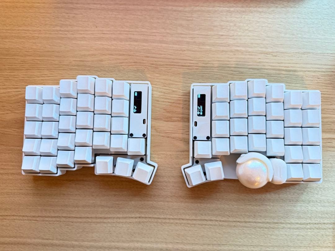 【完成品】 Keyball 61 HHKB Studio bluetooth