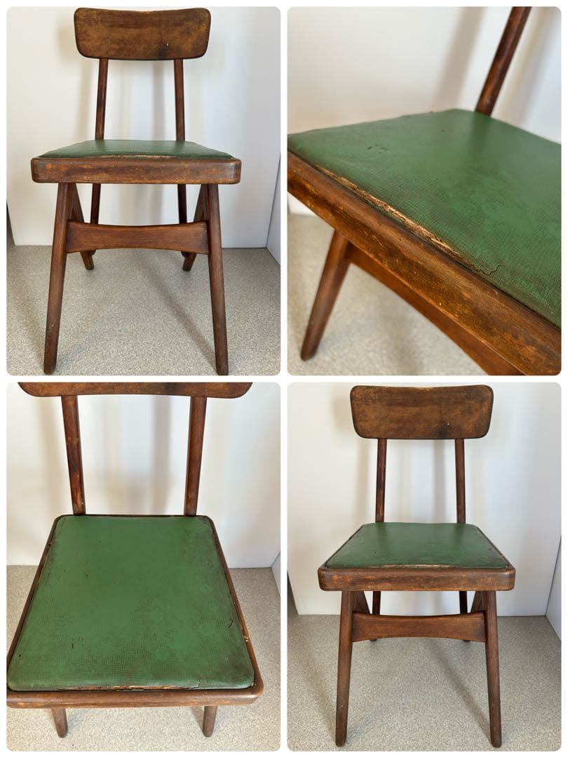 オールドマルニ　MARUNI①デルタチェア①ヴィンテージ　アンティーク　レトロ