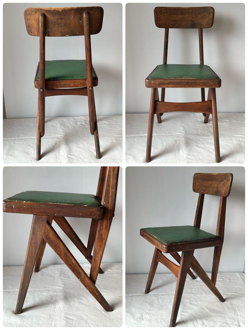 オールドマルニ　MARUNI①デルタチェア①ヴィンテージ　アンティーク　レトロ