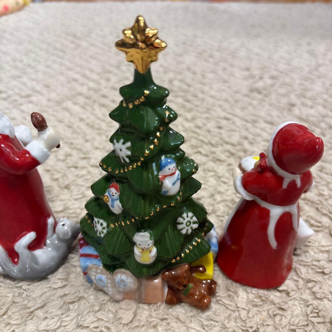 ◎m8◎新品 ロイヤルコペンハーゲン サンタクリスマスツリーワイフセット