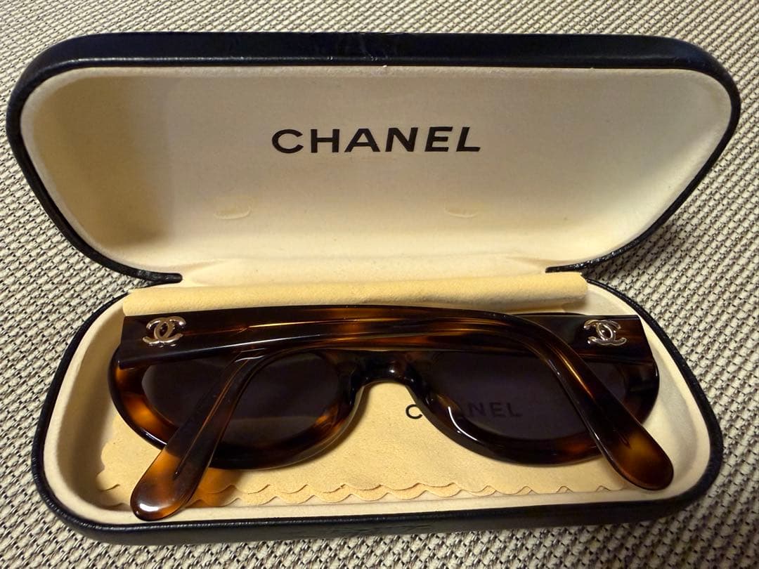 シャネル CHANEL サングラス　ココマーク ブラウン 09630 91235