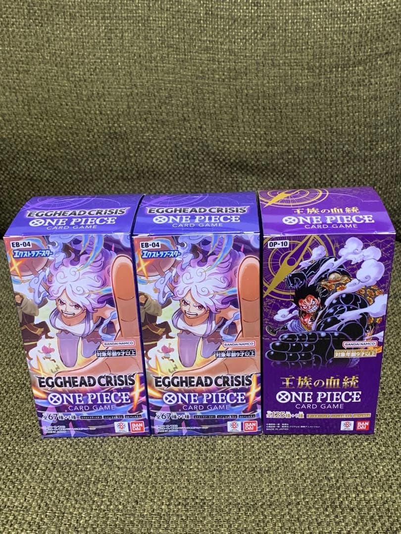 ワンピース　未開封BOX EGGHEAD 王族の血統
