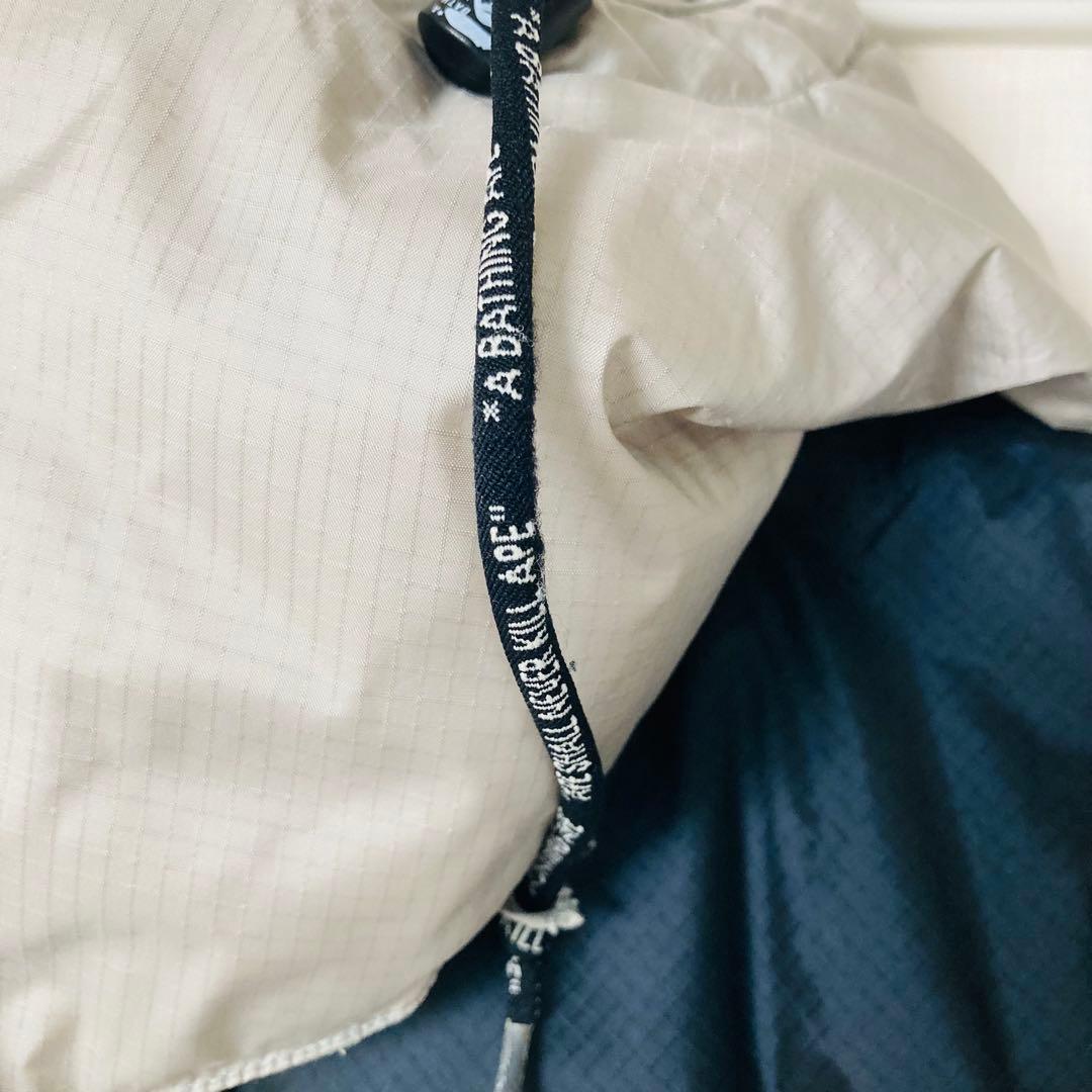 アベイシングエイプ ヌプシ型 ダウンジャケット Mサイズ