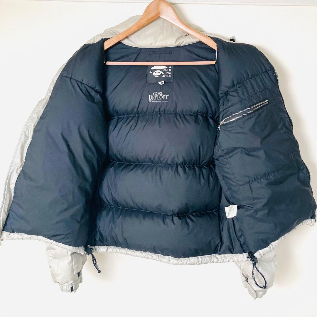 アベイシングエイプ ヌプシ型 ダウンジャケット Mサイズ
