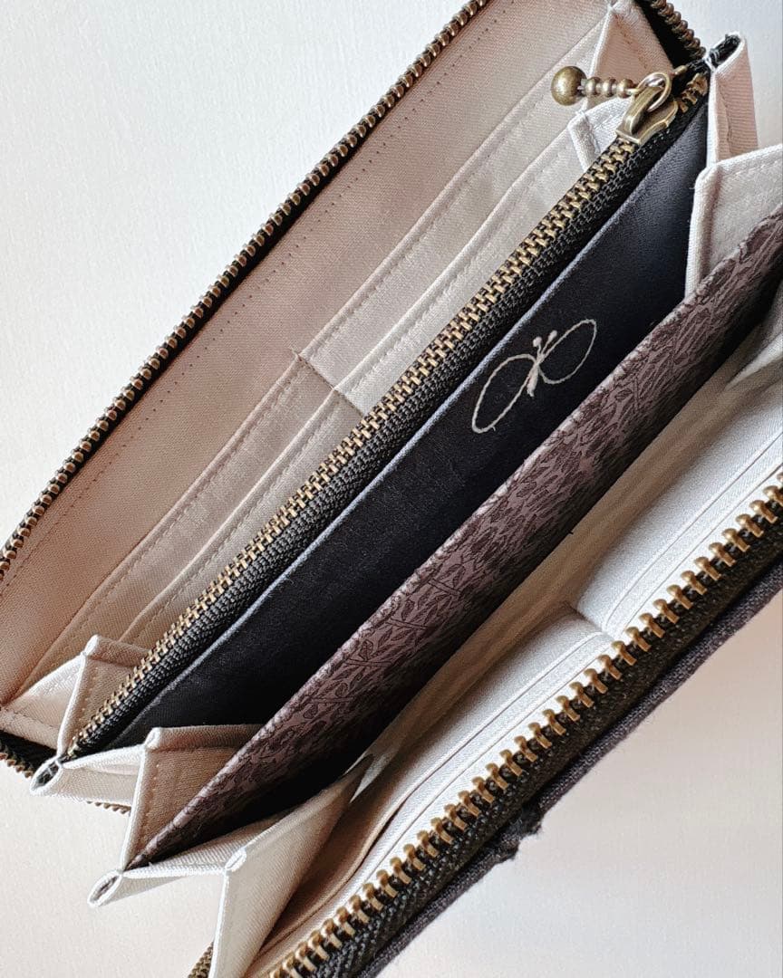 ミナペルホネン☆長財布、コンパクトウォレット☆ハンドメイド