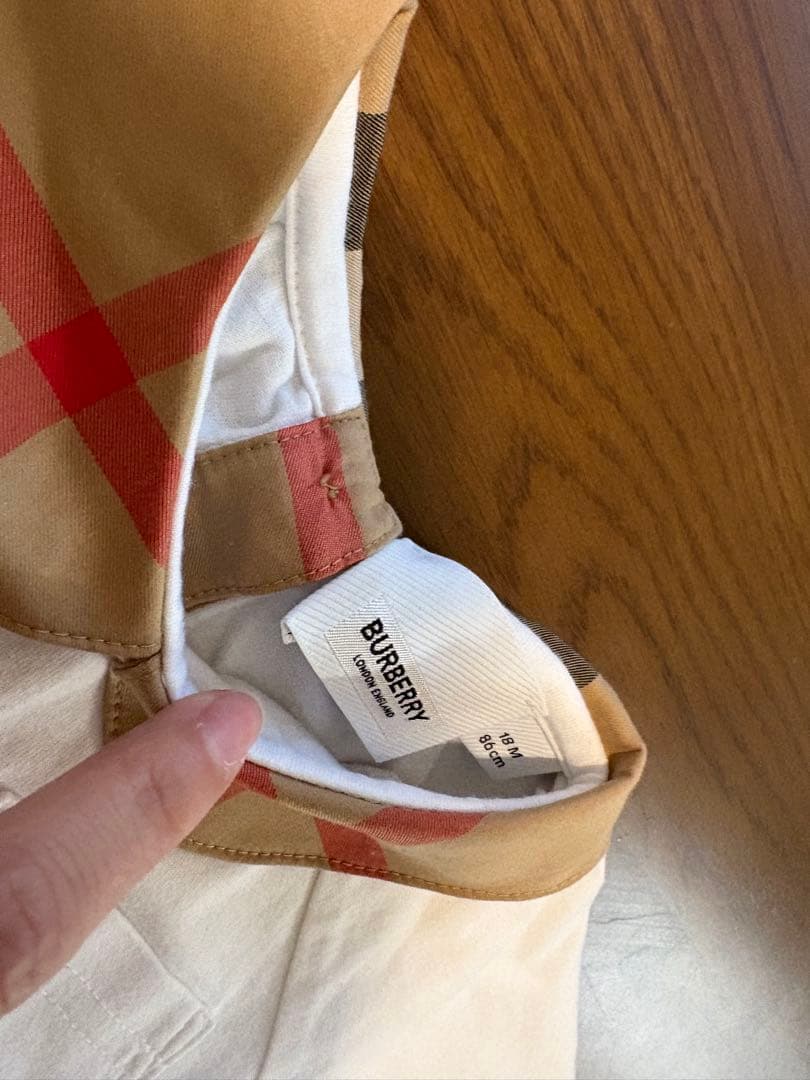 【値下げ中】⭐︎BURBERRY⭐︎ワンピース 86cm（18M）