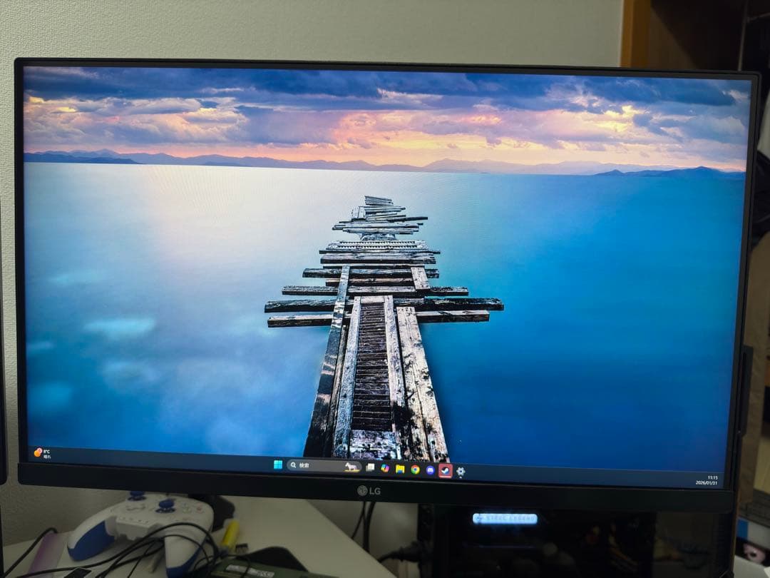 ゲーミングモニター　 LG 24QP500-B 23.8インチ WQHD