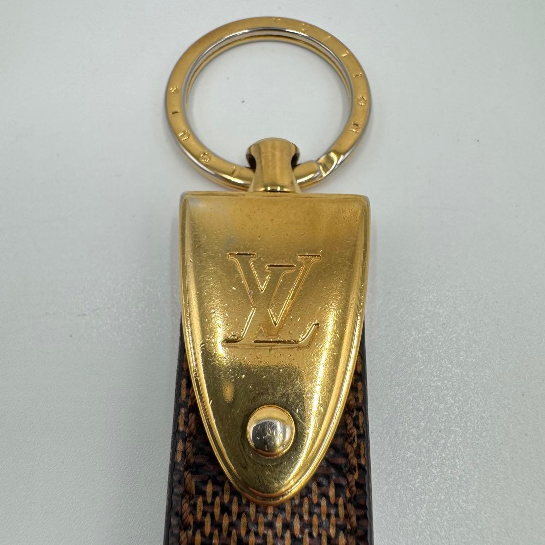 ルイヴィトン ポルトクレ ドラゴンヌ ダミエ キーホルダー キーリング