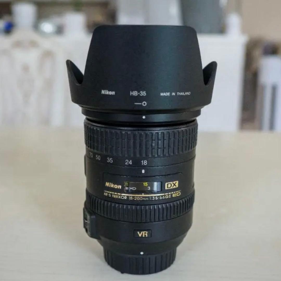 Nikon AF-S DX 18-200mm VR II レンズ