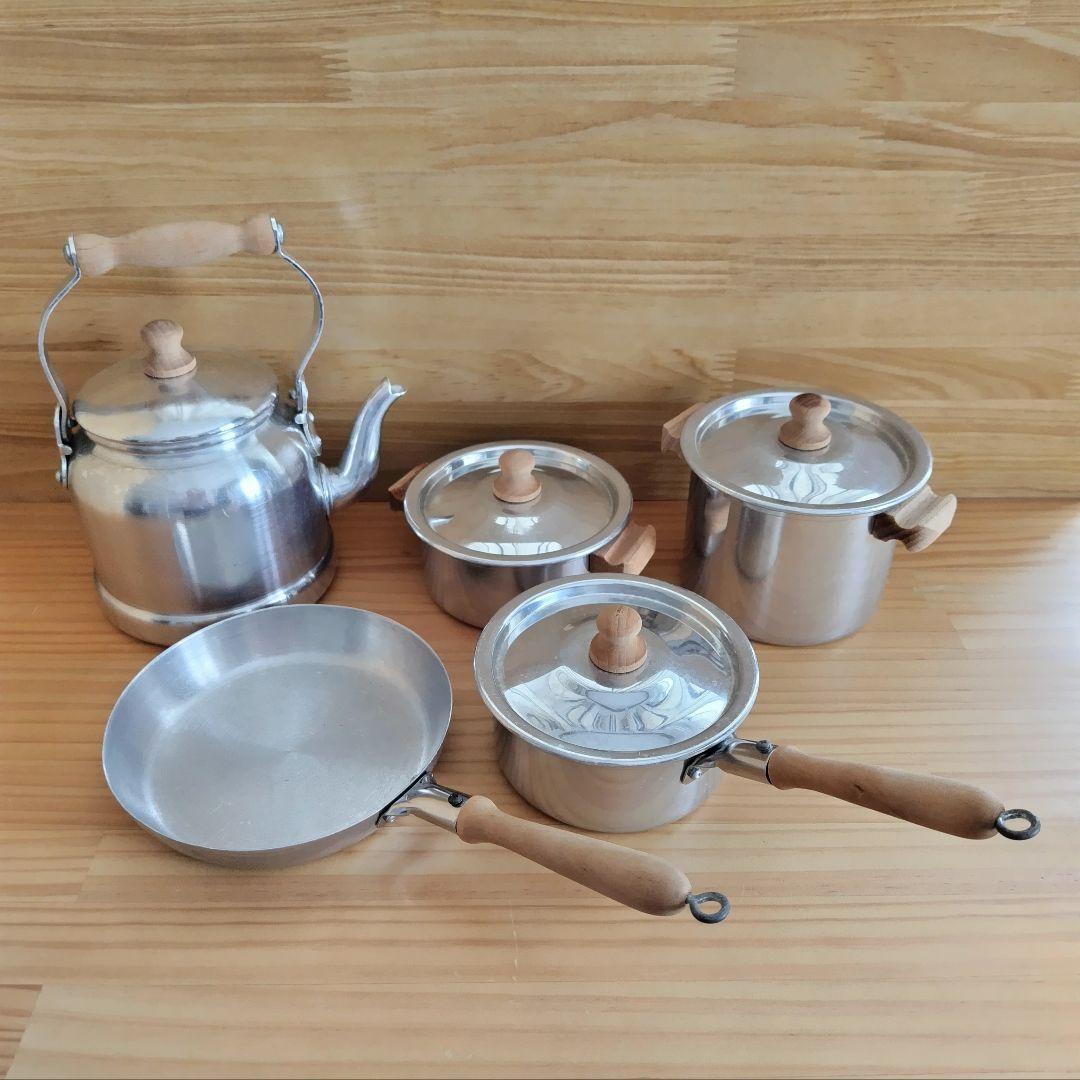 の*か様 ままごと　アルミ製　Gluckskafer グリュックスケーファー