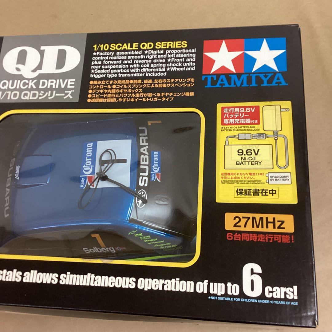 タミヤ 1/10 ラジコン QD 未開封 スバル インプレッサ WRC2004