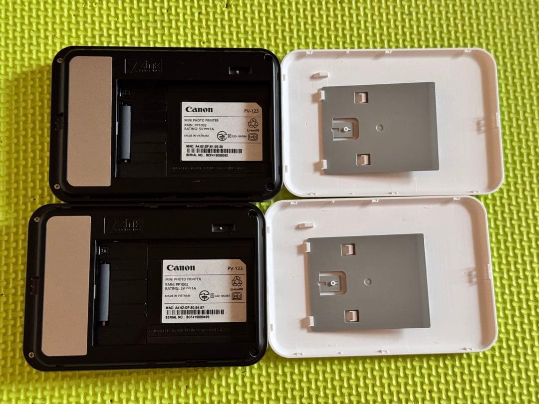 Canon PV-123 ミニプリンター iNSPiC 1台