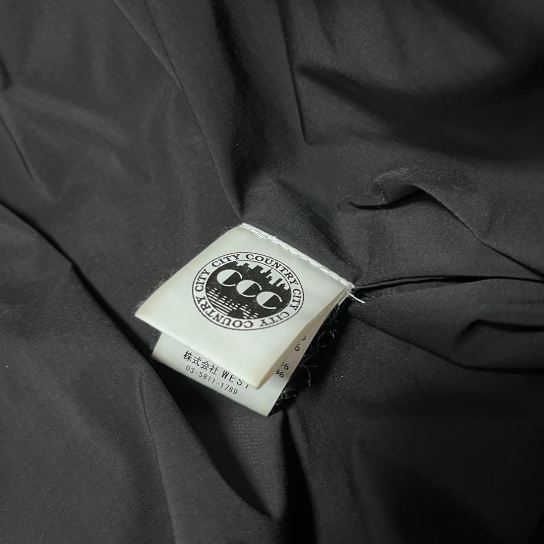 完売品　シティカントリーシティ　刺繍ロゴ　ダウンジャケット　2way