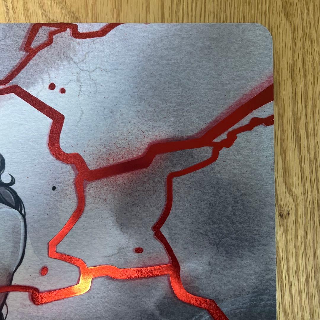 MTG ultra pro 桃桃子 稲妻foilプレイマット