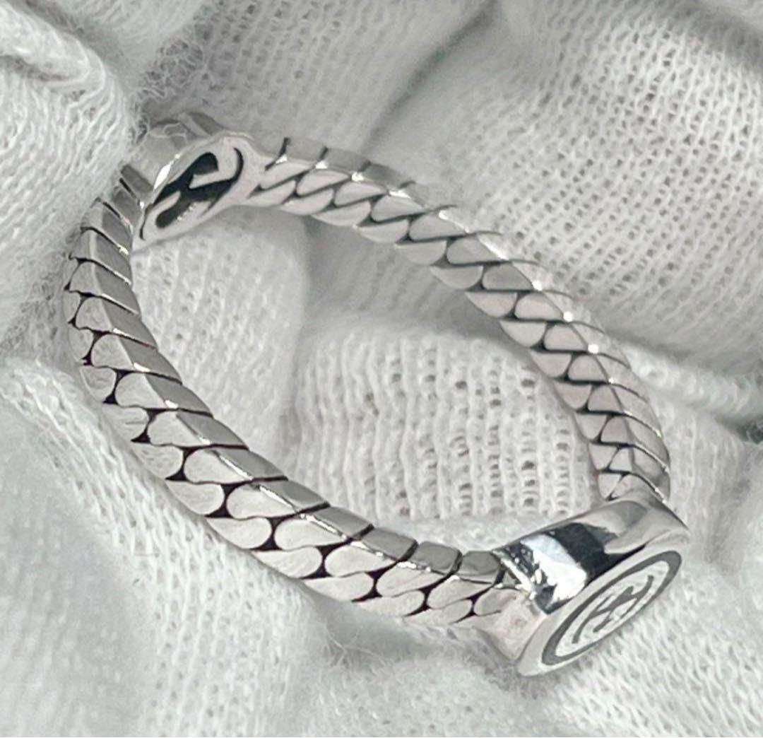 極美品‼️GUCCI 指輪　ダブルGチェーンモチーフリング　23号