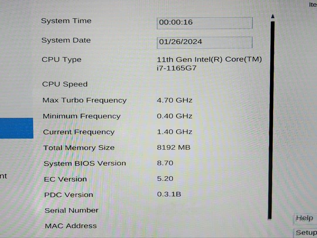 Dynabook G83/HS・HV・HU等用 マザーボード i7 1165G7