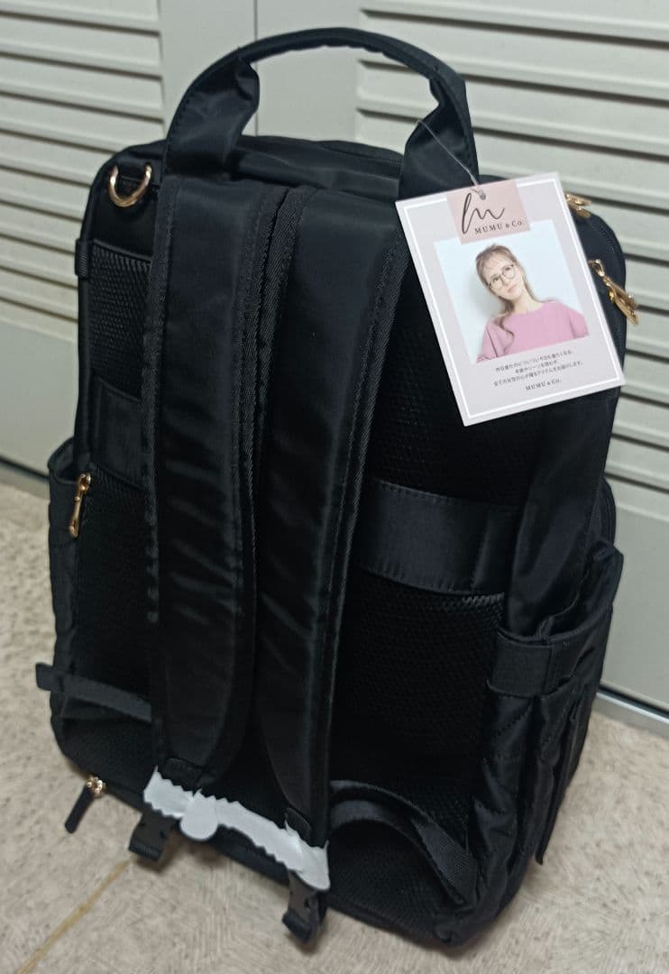 しまむら×MUMUコラボリュック ブラック