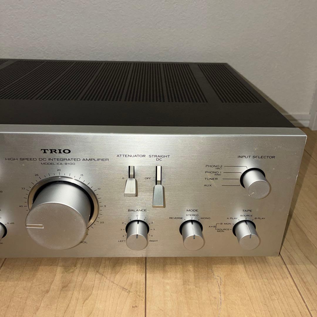 動作良好！！trio 　プリメインアンプ　KA-8100 希少です