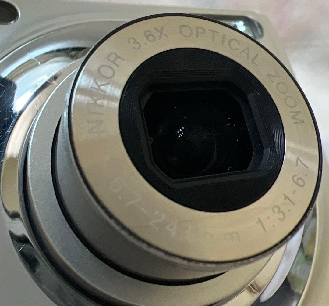【訳あり動作品】Nikon COOLPIX L21 シルバー