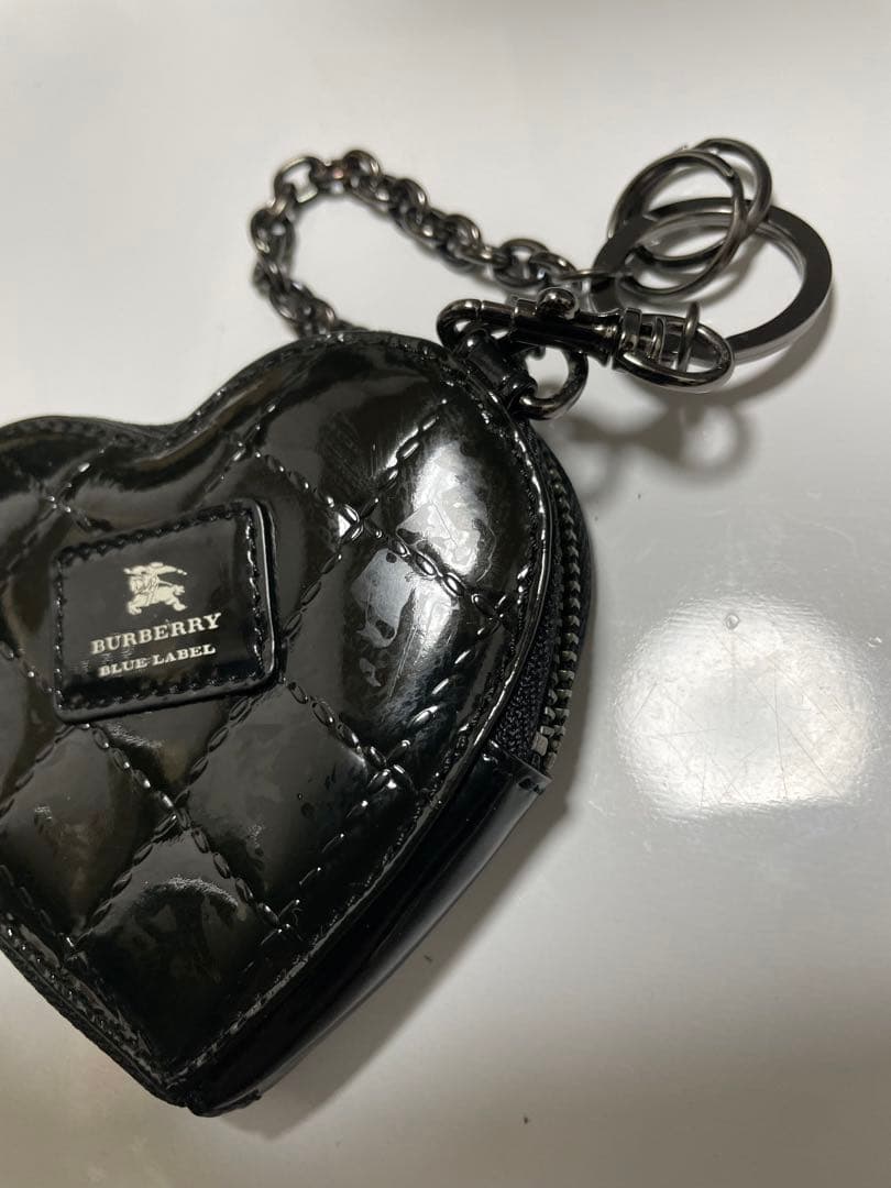 バーバリー　ハート　財布　キーホルダー