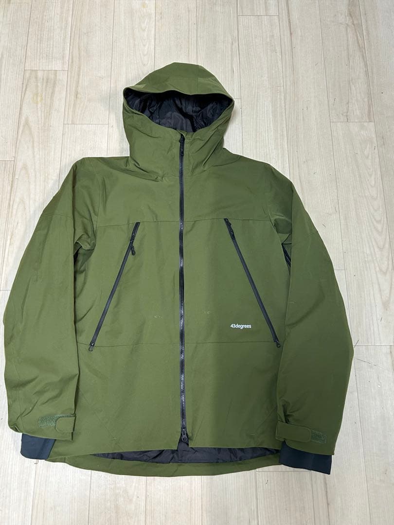 【2020年復刻モデル】43DEGREES スノーボードウェア 2L-3L